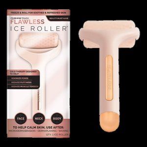 Finishing Touch Flawless Ice Facial Roller Large Size for Face & Body NEW